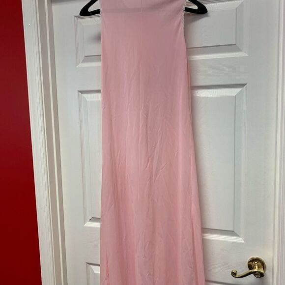 Vintage JC Penny Pink Night Gown Set sz S EUC - Picture 5 of 10